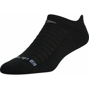Drymax Running Lite-Mesh No Show Tab (Black, Large)
